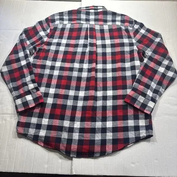 Croft & Barrow Flannel Shirt Mens Large Button Down Long Sleeve Plaid - Picture 10 of 10